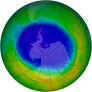 Antarctic Ozone 2011-11-08